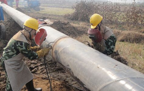 大口徑螺旋焊接鋼管焊接