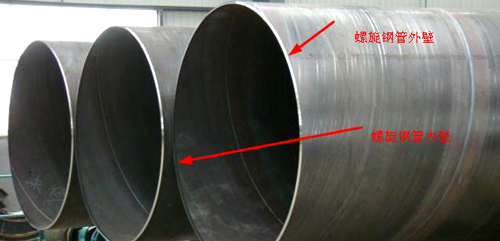 <a href=http://www.xajjlby.com target=_blank class=infotextkey>螺旋焊接鋼管</a>內(nèi)壁外壁圖